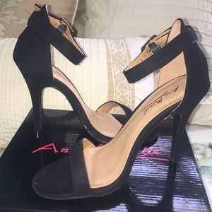 Black high heels
